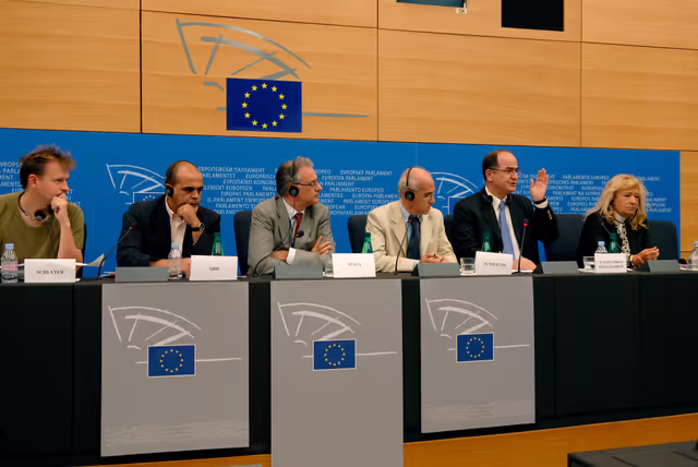 Press conference on Intellectual property and access to medicines.