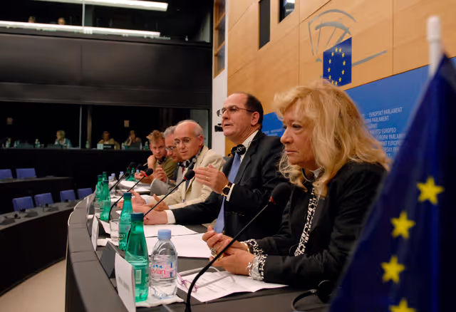 Press conference on Intellectual property and access to medicines.