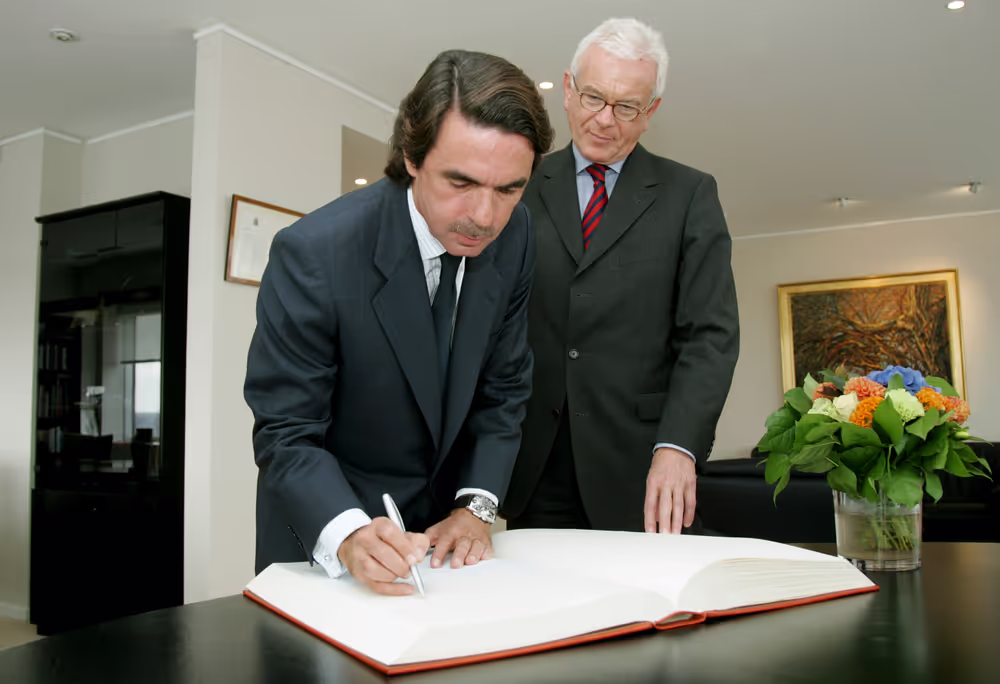 EP President meets with former Spanish Prime Minister