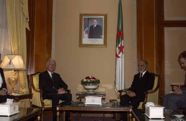 EP President Official visit to Algeria. Meeting with the Algerian Head of Government.