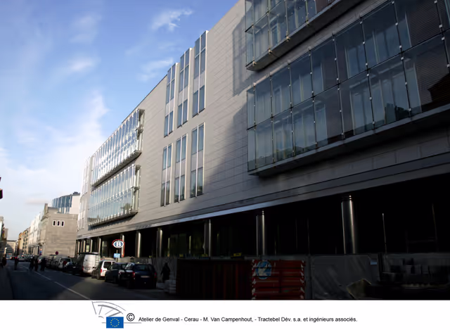 Valokuva 14: View of the EP building in Brussels.