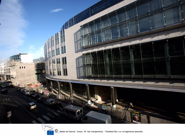 Valokuva 15: View of the EP building in Brussels.