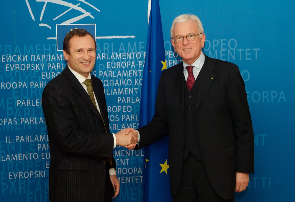 EP President meets with MEP Richard SEEBER in Brussels