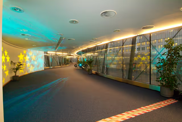 Foto 1: Construction site of the D5 - JAN building in Brussels