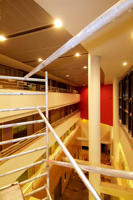 Foto 3: Construction site of the D5 - JAN building in Brussels