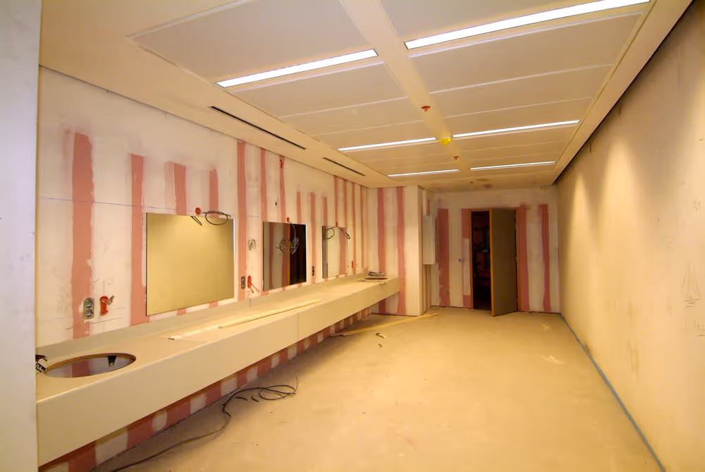 Construction site of the D5 - JAN building in Brussels