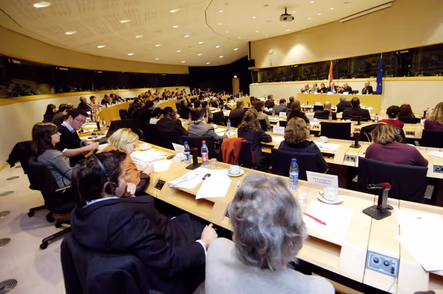 Fotó 1: AFET Committee - Joint meeting with the delegation for relations with the Mashreq countries  - Exchange of views with Minister of Foreign Affairs of the Arab Republic of Egypt