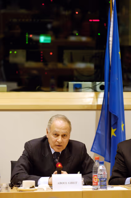 Fotó 9: AFET Committee - Joint meeting with the delegation for relations with the Mashreq countries  - Exchange of views with Minister of Foreign Affairs of the Arab Republic of Egypt