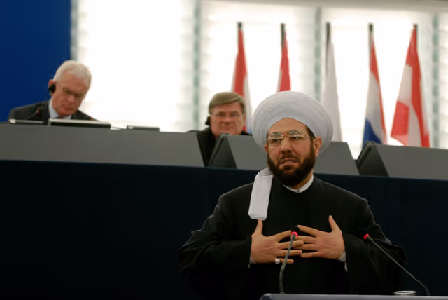 Valokuva 2: EP President meets with the Grand Mufti of Syria.