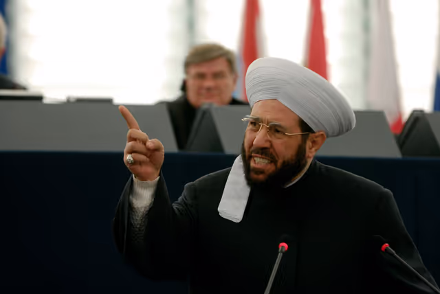 Valokuva 1: EP President meets with the Grand Mufti of Syria.