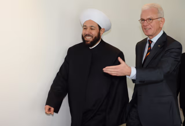 Fotografia 15: EP President meets with the Grand Mufti of Syria.