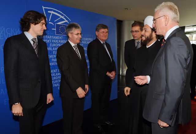Fotografia 16: EP President meets with the Grand Mufti of Syria.