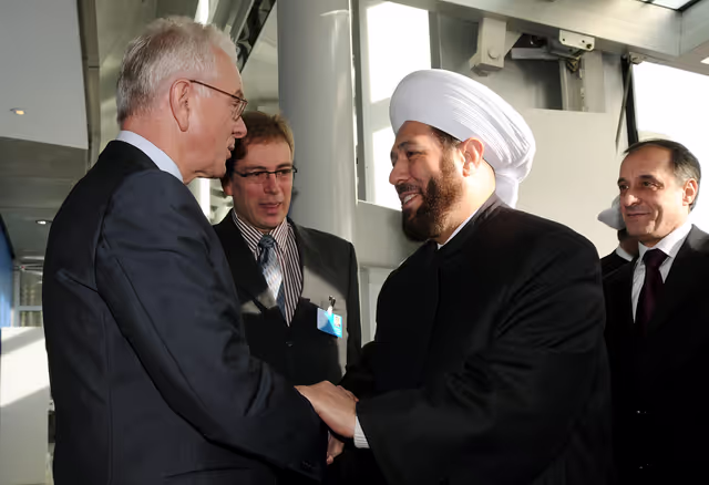 Fotografia 17: EP President meets with the Grand Mufti of Syria.