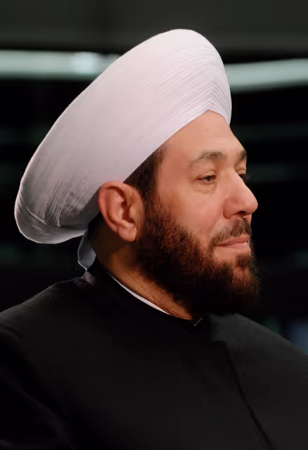 Fotografia 24: Interview with the Grand Mufti of Syria.