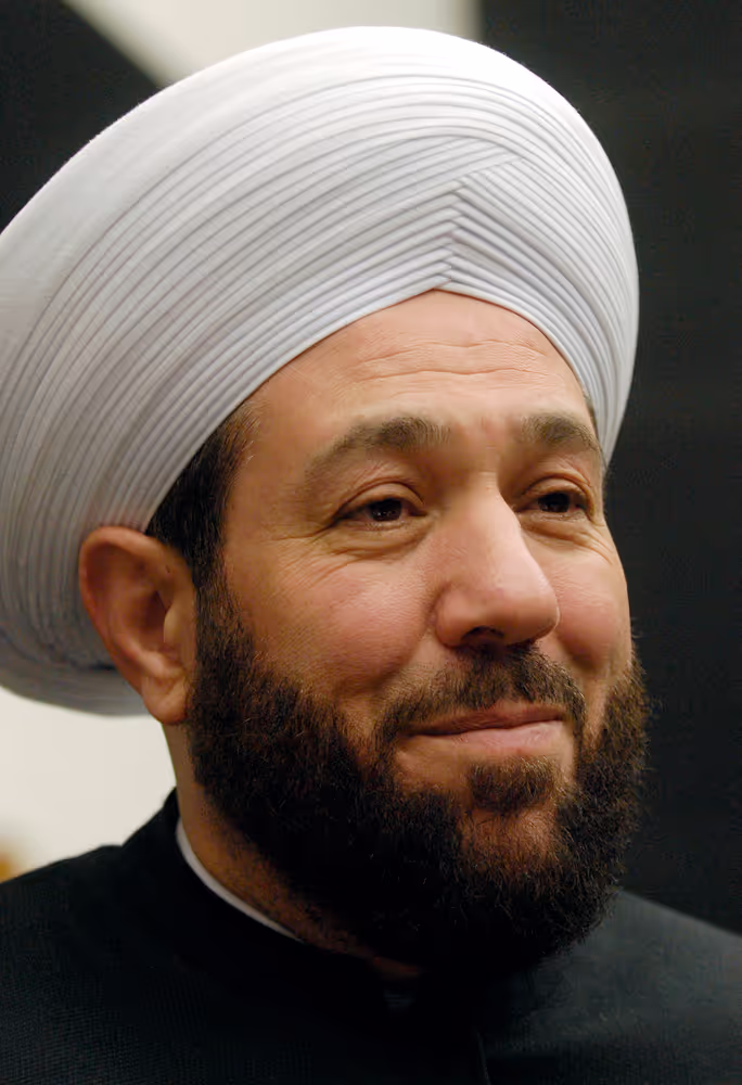 Interview with the Grand Mufti of Syria.