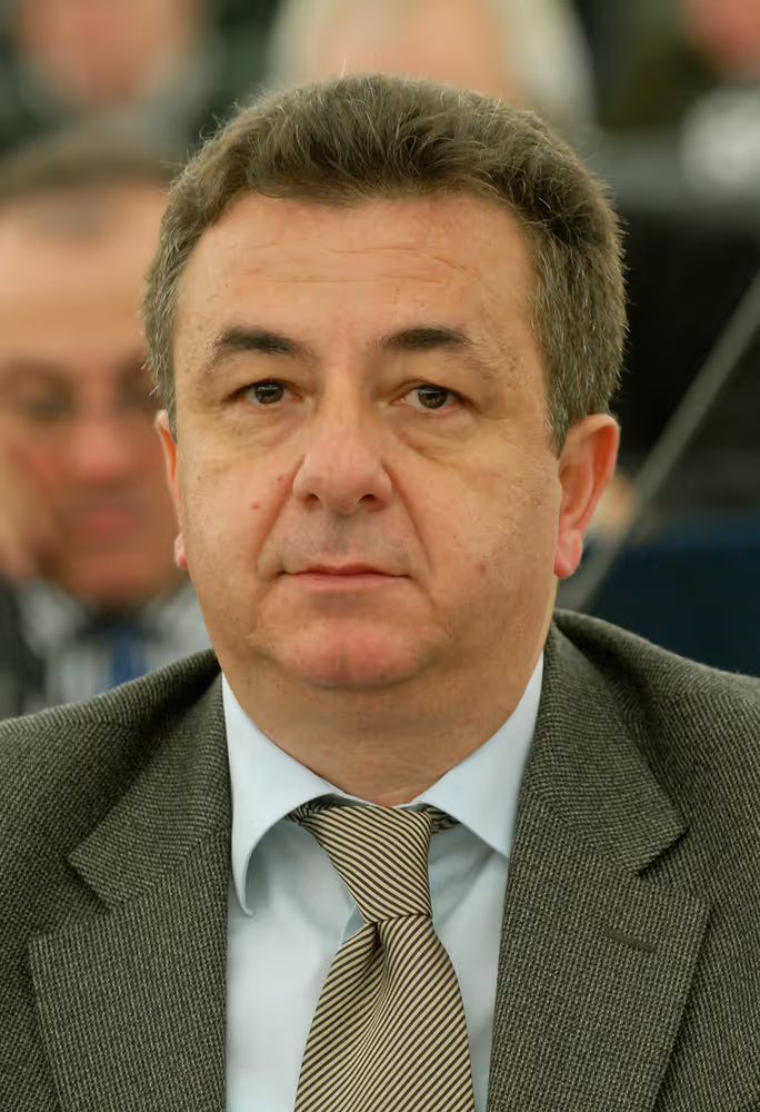 Stavros ARNAOUTAKIS MEP in plenary session at the EP in Strasbourg.