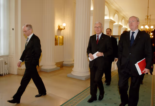 Fotografia 8: Official visit of the President of the EP to Belgium. Visit of the Belgian Parliament.