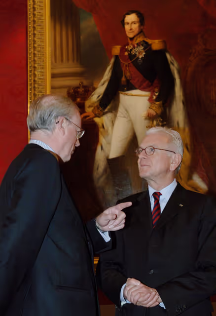 Fotografia 9: Official visit of the President of the EP to Belgium. Visit of the Belgian Parliament.