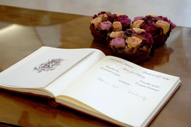 Fotografia 10: Official visit of the President of the EP to Belgium. Visit of the Belgian Parliament.