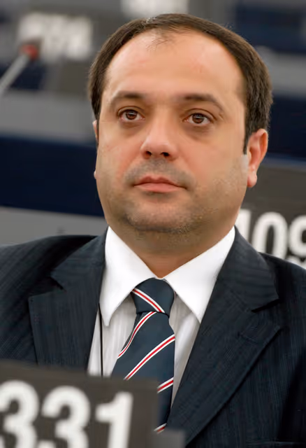 Fotografie 1: Constantin DUMITRIU MEP in plenary session in Strasbourg.