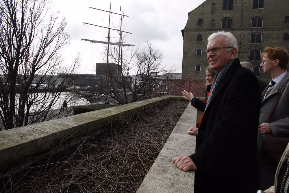 Hans-Gert POTTERING, EP President during his official visit to Danemark, Copenhagen, April 2nd, 2008.....