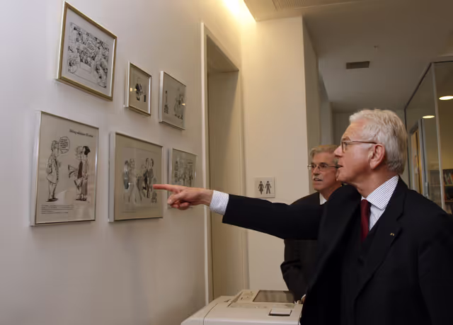 Снимка 1: Hans-Gert POTTERING, EP President during his official visit to Danemark, Copenhagen, April 2nd, 2008......