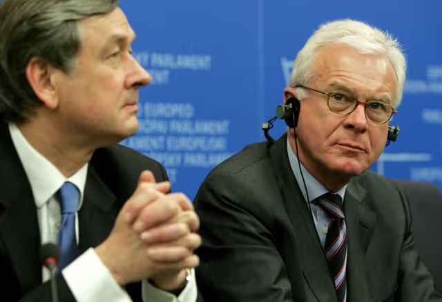 Fotografija 29: Official visit by the President of Slovenia at the EP in Strasbourg - Press conference