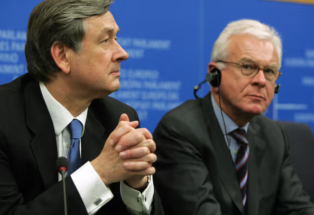 Fotografija 28: Official visit by the President of Slovenia at the EP in Strasbourg - Press conference