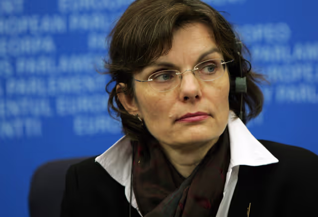 Fotografija 25: Official visit by the President of Slovenia at the EP in Strasbourg - Press conference