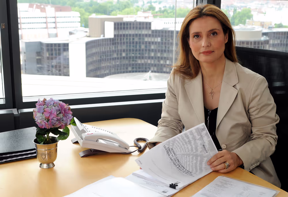 MEP Katerina BATZELI in Strasbourg