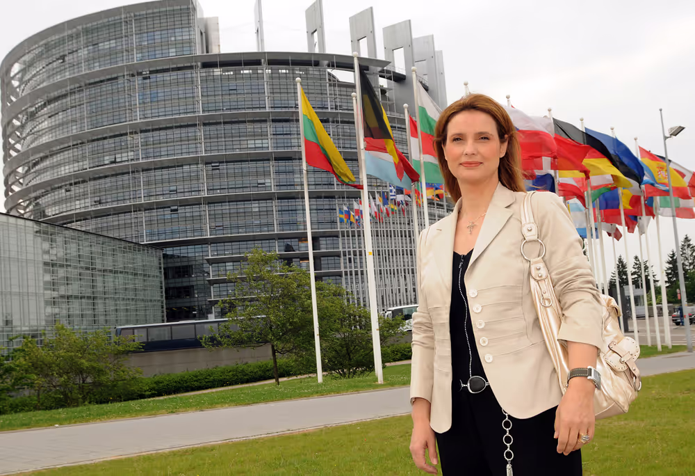 MEP Katerina BATZELI in Strasbourg
