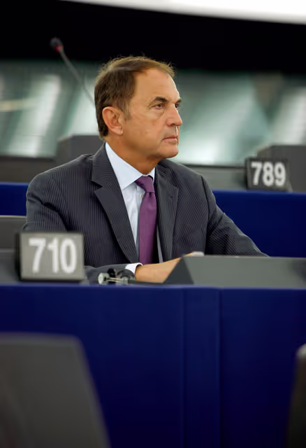 MEP Vural OGER attends a plenary session in Strasbourg