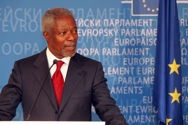 Foto 10: EP President meets with UN former Secretary General in Brussels