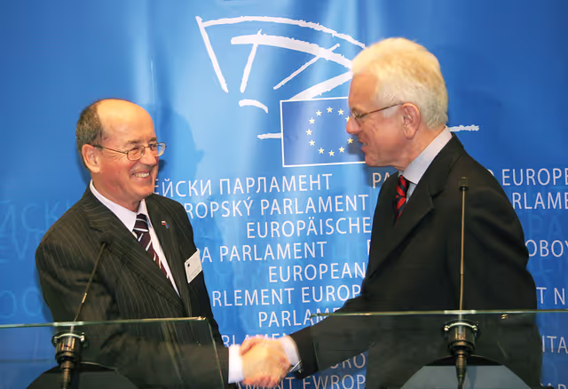 Foto 3: EP President meets with President of the Slovenian National Assembly, in Brussels