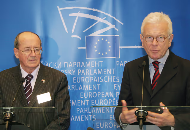 Foto 8: EP President meets with President of the Slovenian National Assembly, in Brussels