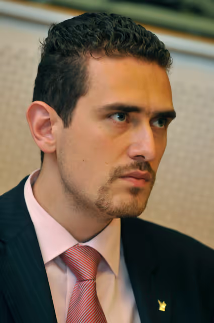 Fotografia 2: MEP Magor Imre CSIBI attends a meeting in Brussels