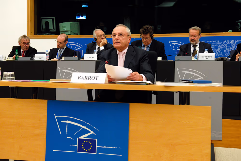 Hearing of the EC Vice-President and Commissioner designate for Justice, Freedom and Security.