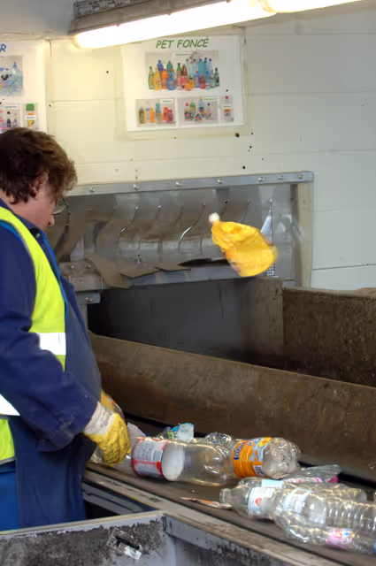 Снимка 6: Recycling industry and waste processing in Strasbourg.