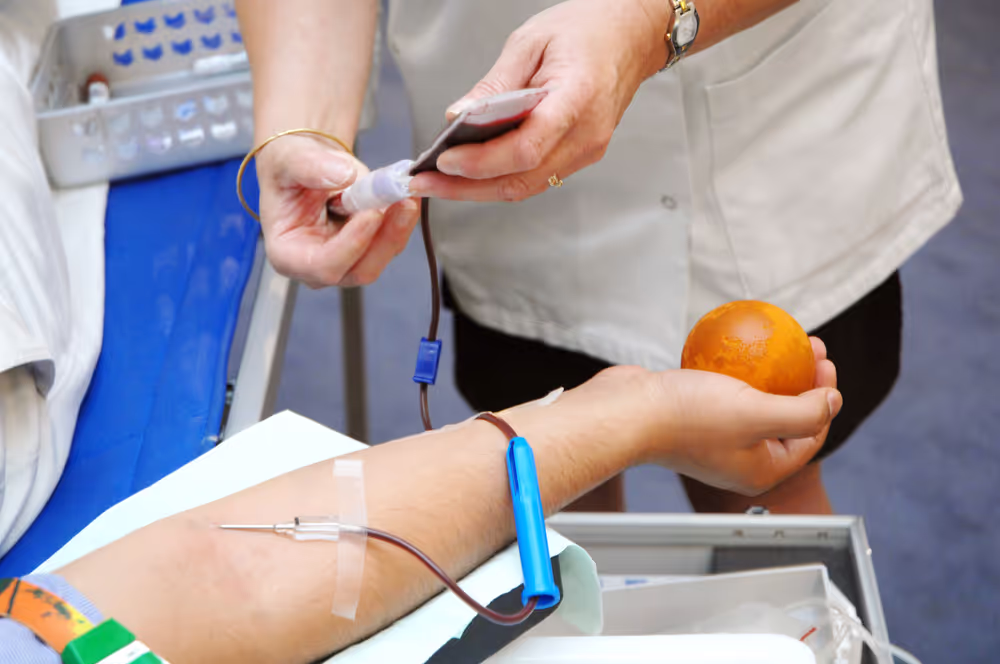 Blood donation at the EP in Brussels.