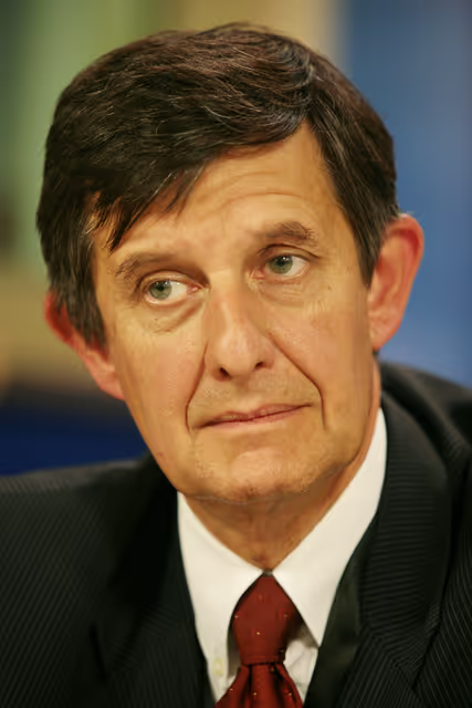 Foto 3: Press conference on the combined programme of the French, Czech and Swedish Presidencies.