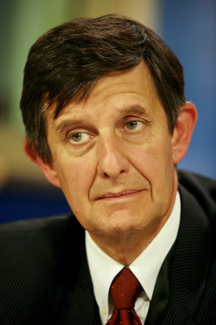 Foto 2: Press conference on the combined programme of the French, Czech and Swedish Presidencies.