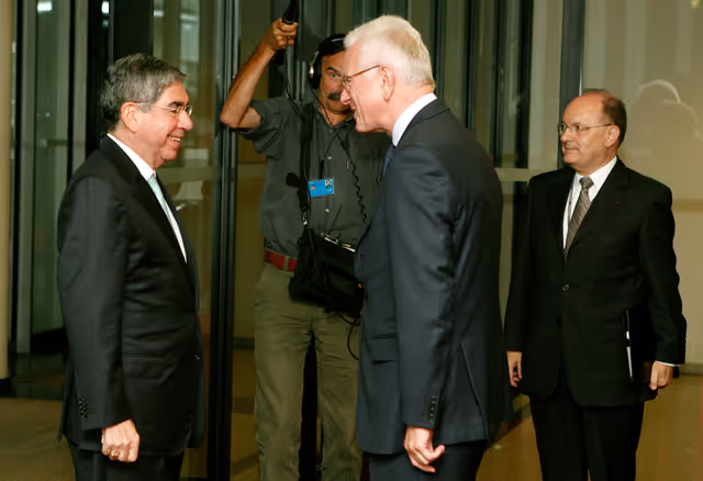 EP President meets with the President of Costa Rica.