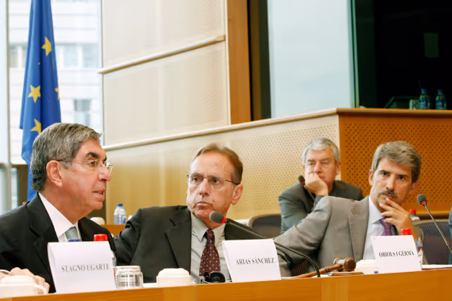 AFET Committee meeting with the President of Costa Rica.