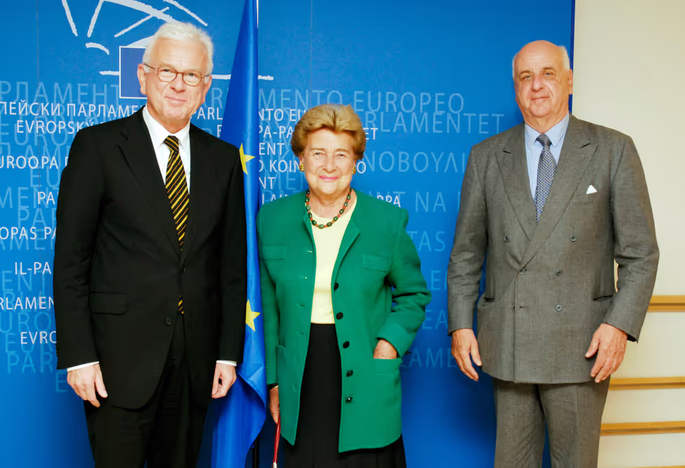 EP President meets with Paul Henri SPAAK's daughter.