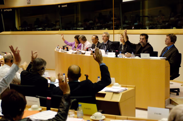 Foto 6: EMPL Committee meeting.