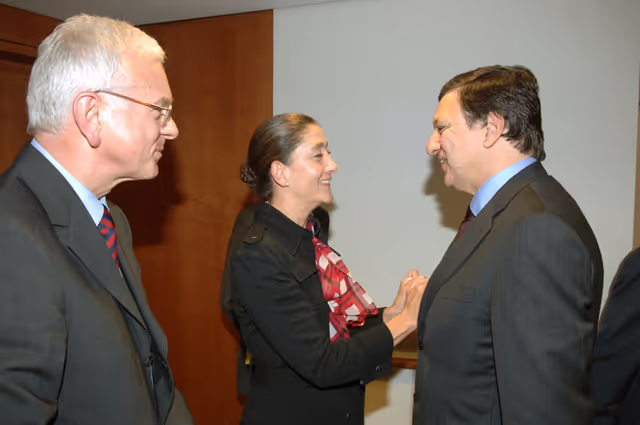 Plenary session in Brussels with an intervention by the former Colombian presidential candidate freed from 6 years as a hostage in July 2008.