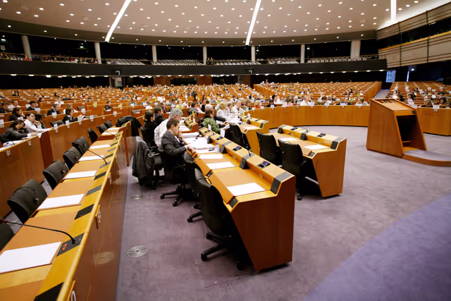 Photo 3 : ENVI Committee meeting in Brussels