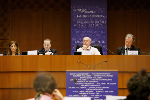 Photo 5 : ENVI Committee meeting in Brussels