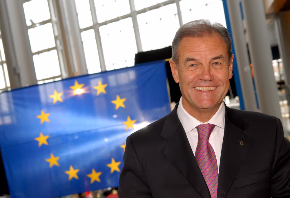 MEP Hubert PIRKER in Strasbourg