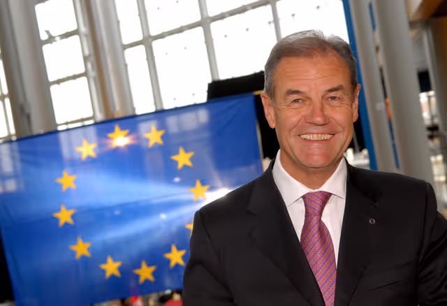 Fotografi 7: MEP Hubert PIRKER in Strasbourg